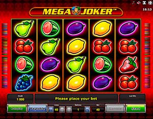Игровой автомат Mega Joker играть онлайн