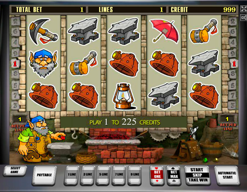 Игровой автомат Гном играть бесплатно Gnome онлайн