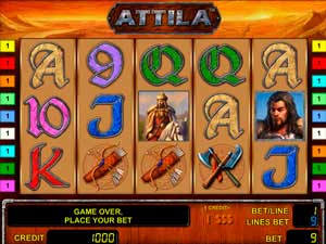 Игровой автомат Атилла онлайн