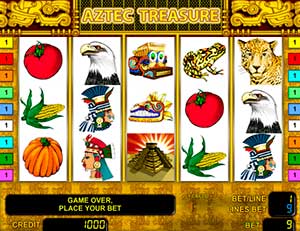 игровой автомат Aztec Treasure онлайн