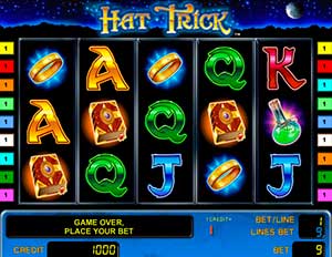 Игровой автомат hat trick игровые автоматы бесплатно онлайн черт