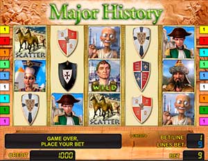 Игровой автомат Major History играть бесплатно