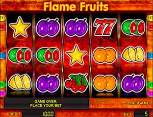 игровой автомат Flame Fruit играть онлайн