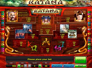 Игровой автомат Katana играть онлайн