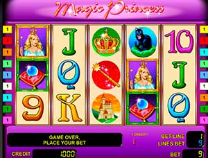 игровой автомат Magic princess онлайн