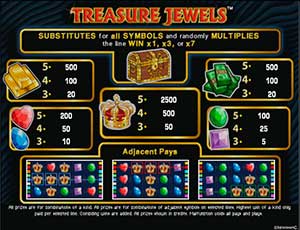 игровой автомат treasure jewels онлайн