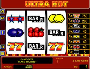 игровой автомат Ultra Hot играть бесплатно
